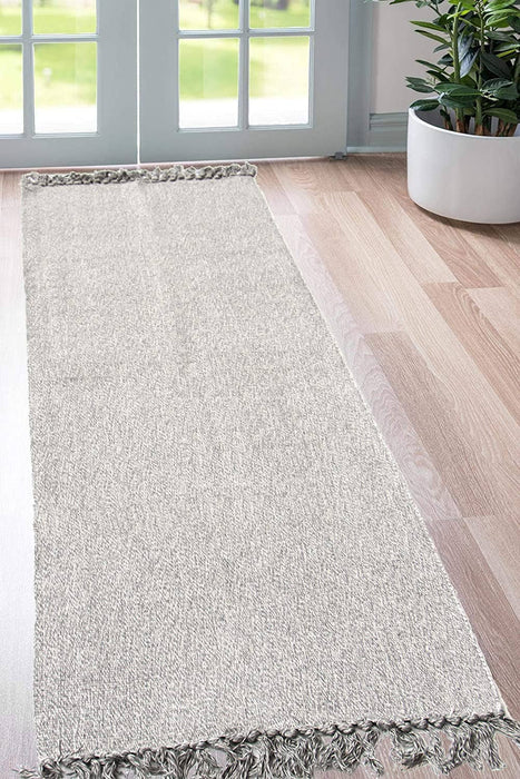 Cotton Bathroom Rug Reversible Kitchen Entry - Yoga Mat