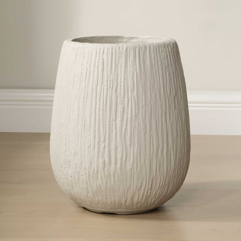 Rustic Ridge - Outdoor Planter - Off-White