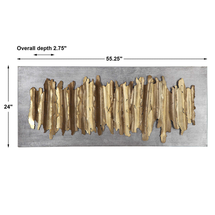 Lev - Metal Wall Decor - Gold