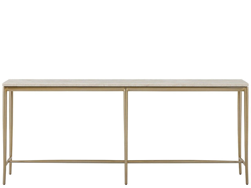Velora - Amalfi Console - Beige / Desert Gold