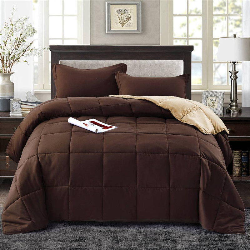 3 Piece All Season Lightweight Down Alternative Comforter Set