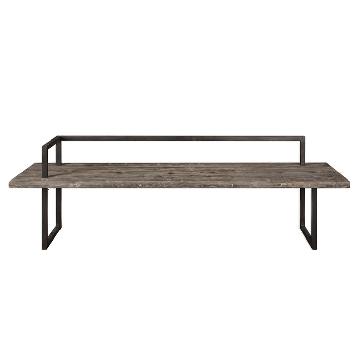 Herbert - Reclaimed Wood Bench - Light Brown