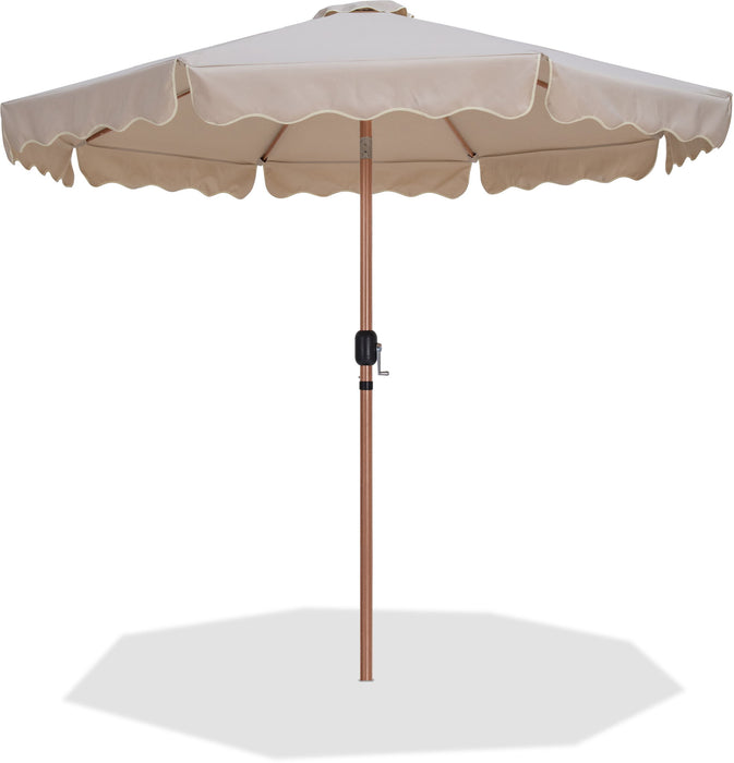 Amalfi - Patio Umbrella - Light Brown Pole