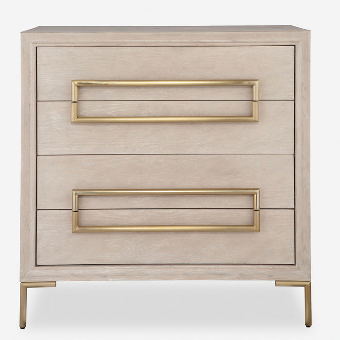 Alessia - Light Oak Accent Chest