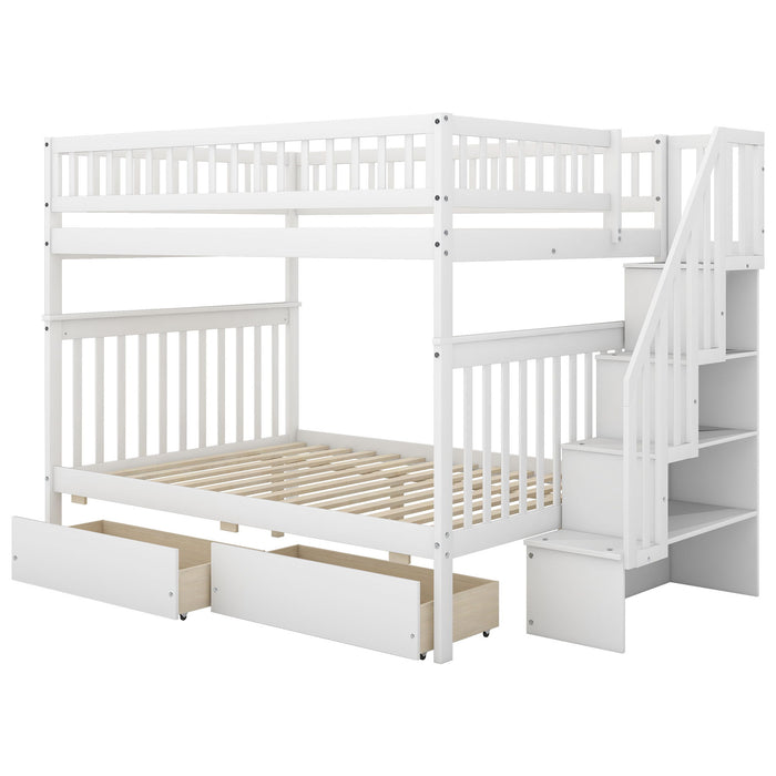 Bunk Bed With Staircase