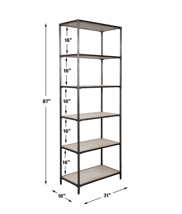 Baldwin - Industrial Etagere - Black