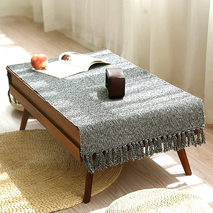 Cotton Bathroom Rug Reversible Kitchen Entry - Yoga Mat