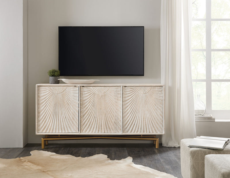 Entertainment Console 70" - Light Wood - Beige
