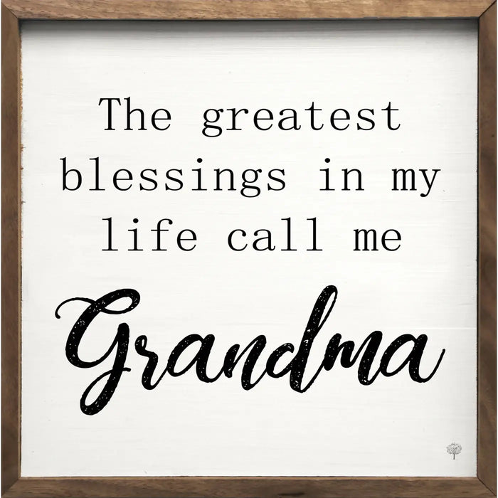 Call Me Grandma White