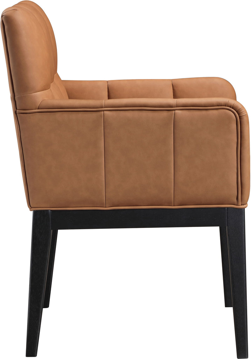 Adrian - Dining Arm Chair (Set of 2) - Black Legs