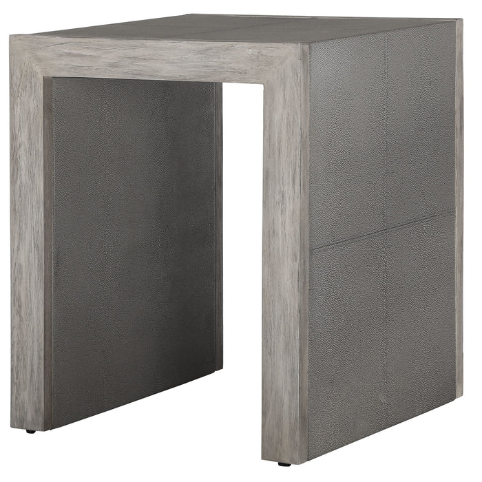 Aerina - Modern End Table - Gray