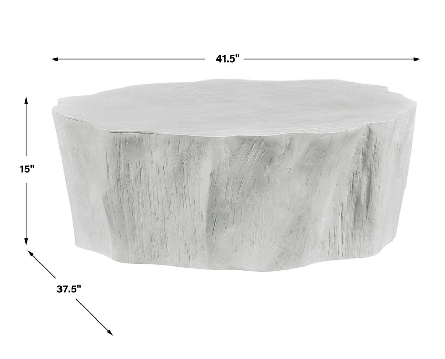 Woods Edge - Coffee Table - White