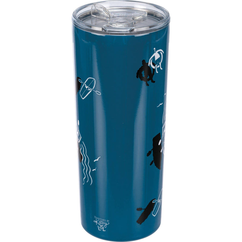 Lake Life 'Cuz Beaches Be Salty Coffee Tumbler