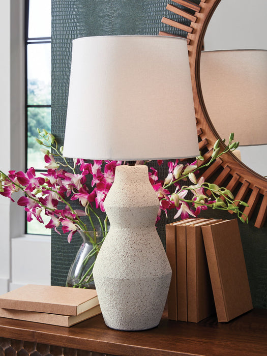 Dawthorne - Paper Table Lamp - Cream