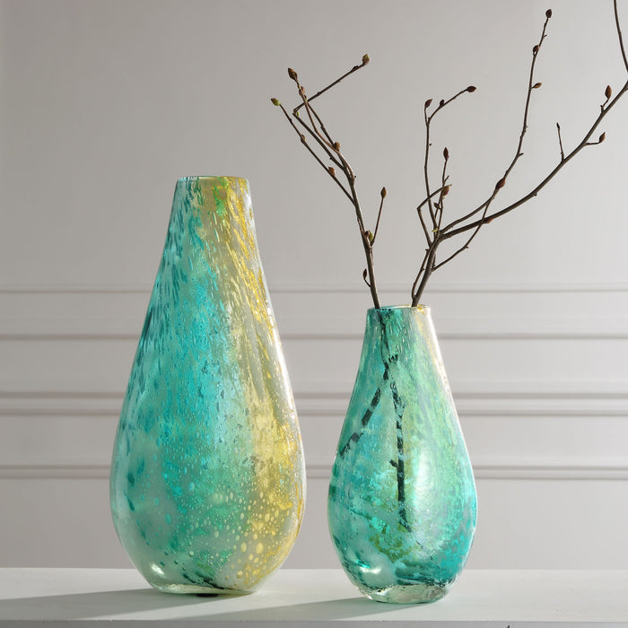 High Tide - Glass Vases (Set of 2)