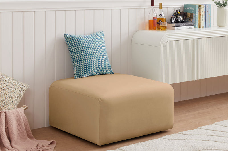 Arc - Velvet Ottoman