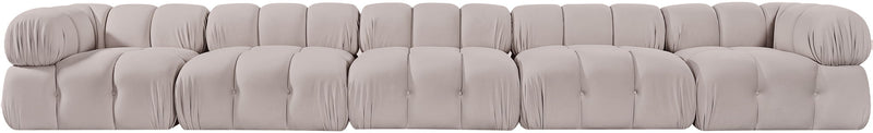 Orin - Fabric Velvet 5 Piece Modular Sofa