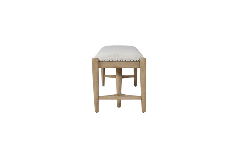 Citrus Heights - Bench - Sand / Pearl Silver