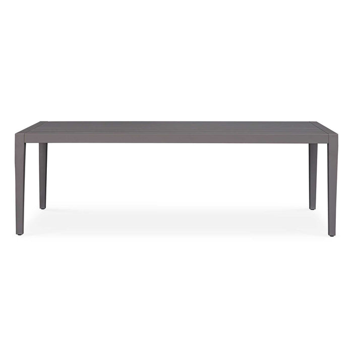 Polanco - Outdoor Aluminum Dining Table - Black