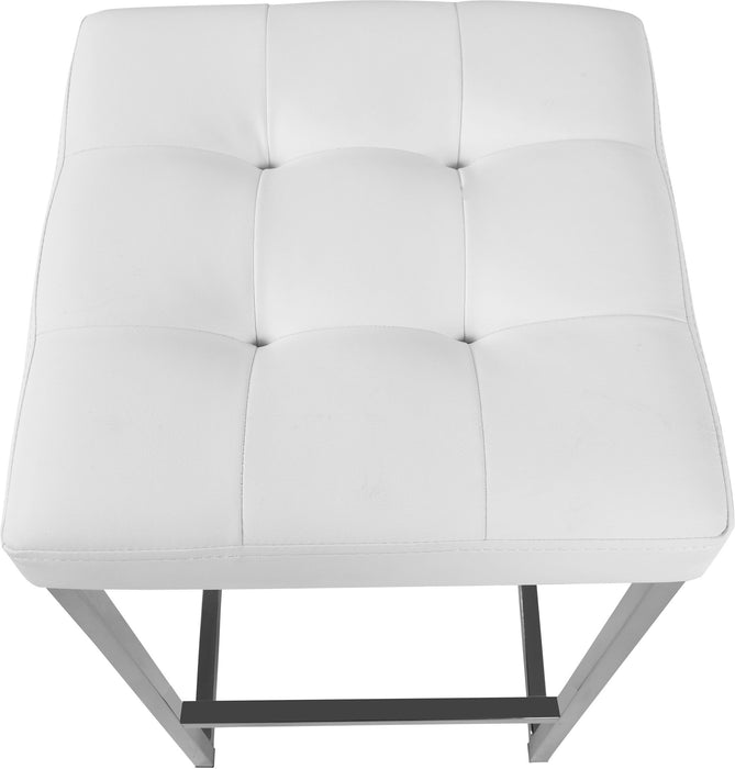 Nicola - Faux Leather Stool (Set of 2)