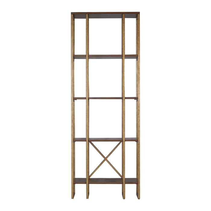 Karishma - Etagere - Antique Gold