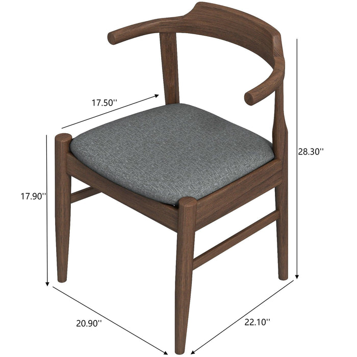 Leon - Mid-Century Modern Dining Chair (Set of 2)