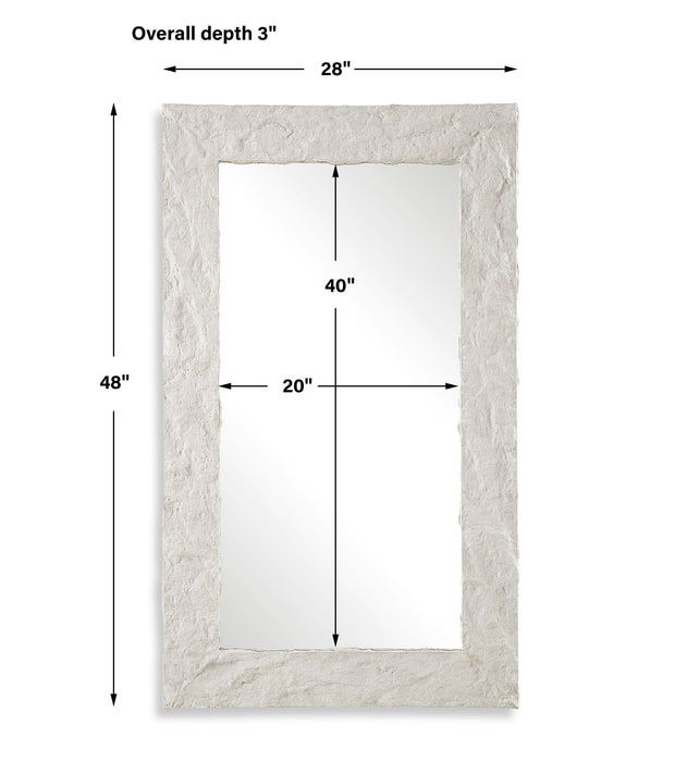 Quarry - Rectangle Stone Veneer Mirror