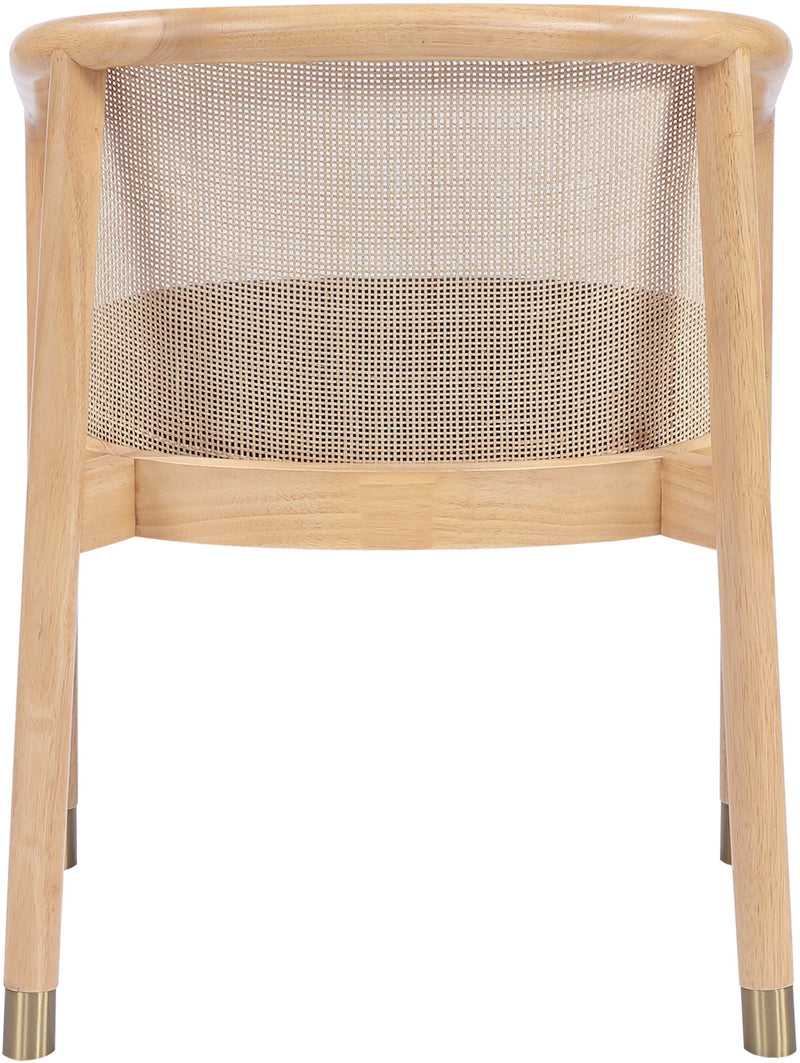 Sylvan - Vegan Leather Dining Chair (Set of 2) - Natural Frame