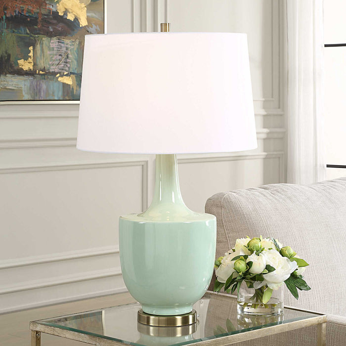 Kyla - Table Lamp - Mint Green