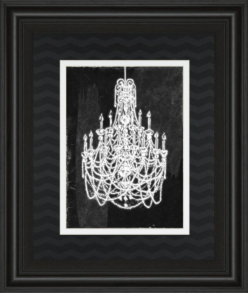 Luminous Twilight - 34" x 40" Framed Wall Art - Black