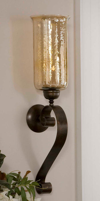 Joselyn - Candle Wall Sconce - Bronze