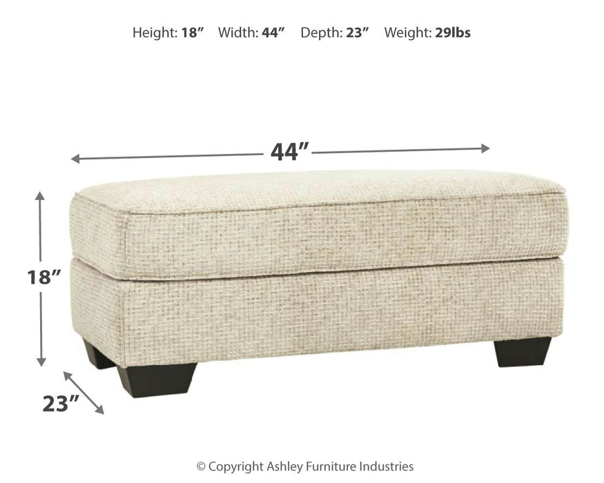 Monaghan - Sandstone - Ottoman