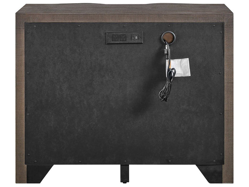 Fenwick - Embossed Chest - Dark Brown