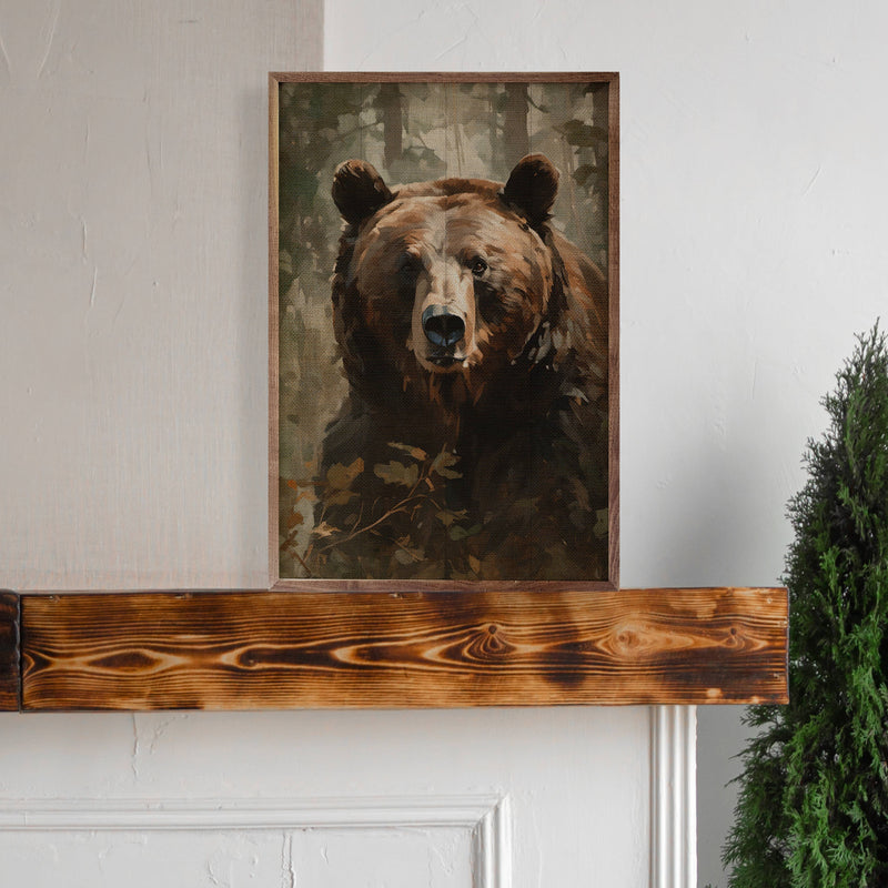 Brown Bear Portrait