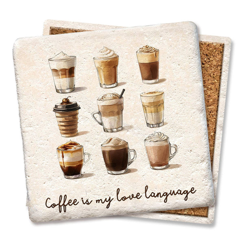 Coaster - Coffee Is My Love Language