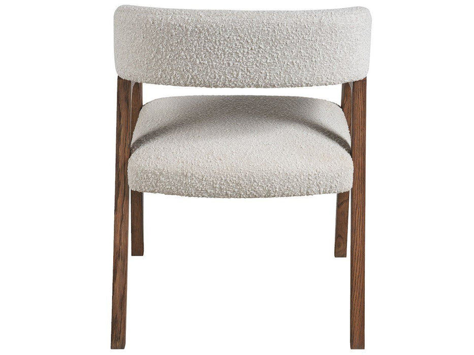 Modern - Barrel Back Dining Chair - White