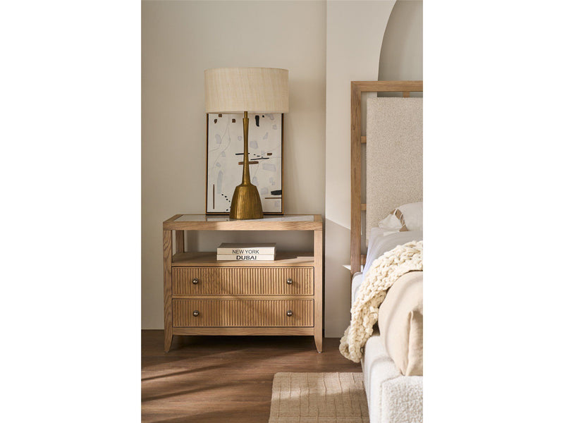 Avaline - Carmen Two Drawer Nightstand