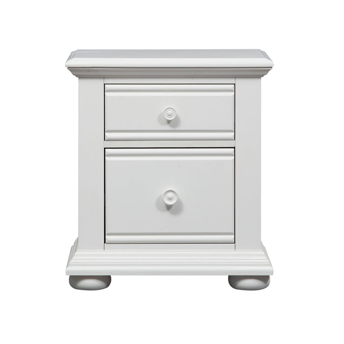 Summer House - 2 Drawer Nightstand - Oyster White
