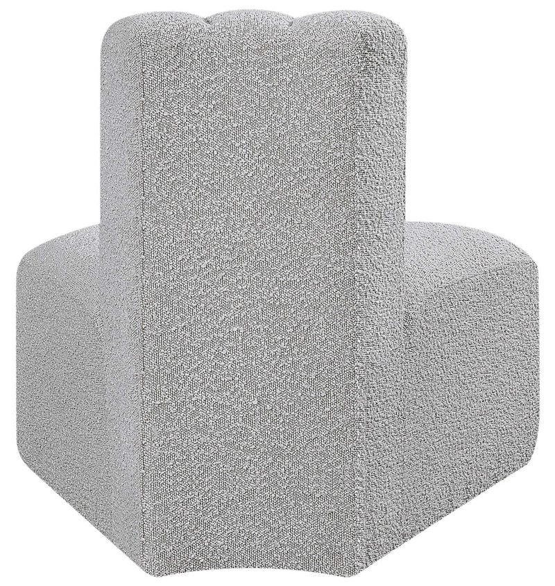 Arc - Boucle Fabric Reverse Corner