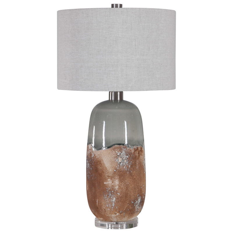 Maggie - Ceramic Table Lamp - Light Brown