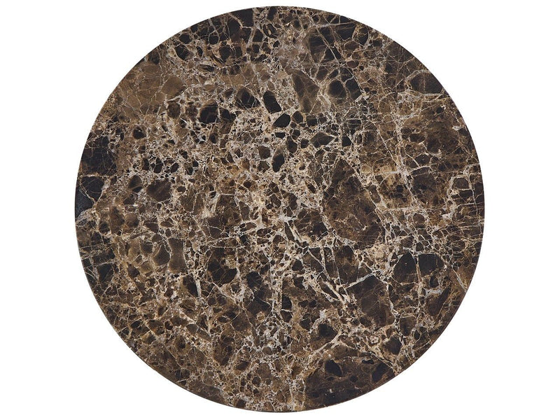 Fenwick - Emperador Table - Dusty Bronze