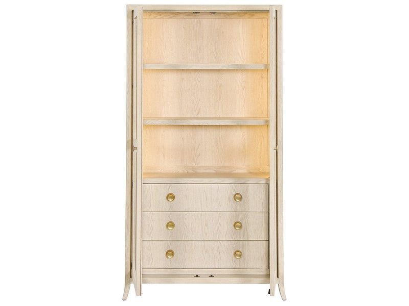 Velora - Display Cabinet - Light Brown