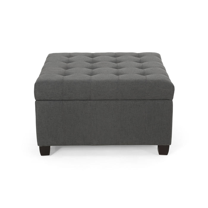 Isabella - Contemporary Ottoman With Storage