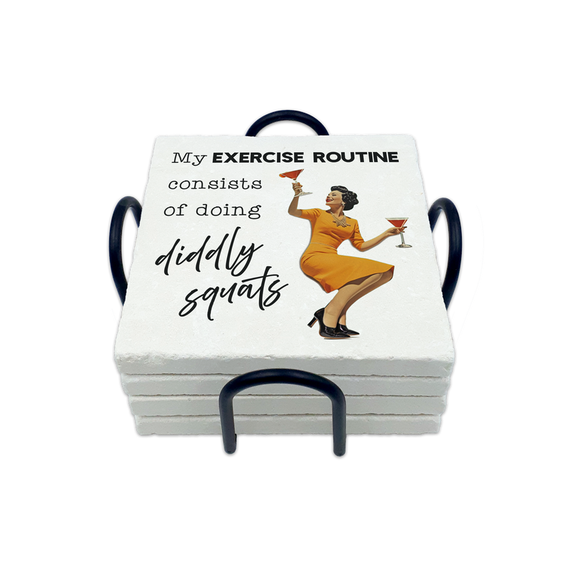 Metal Coaster Caddy