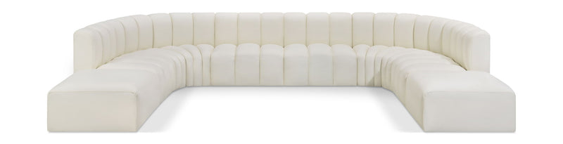 Arc - Faux Leather Modular Sectional