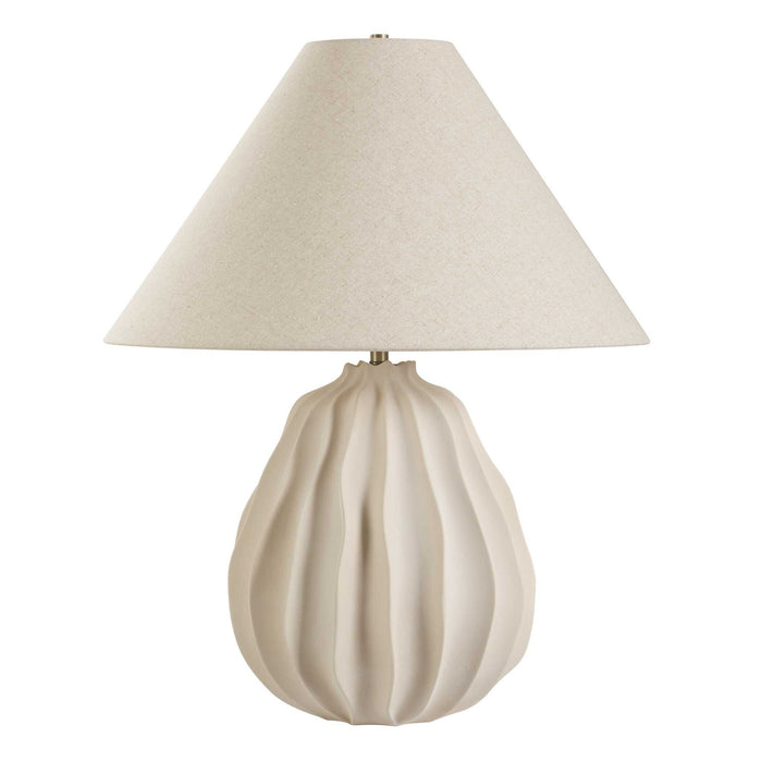 Javary - Table Lamp - Matte Beige