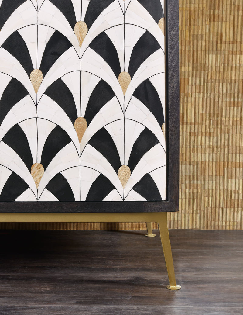 Melange - Renee Credenza - Black