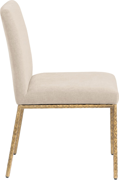 Reeves - Dining Side Chair (Set of 2) - Gold Base