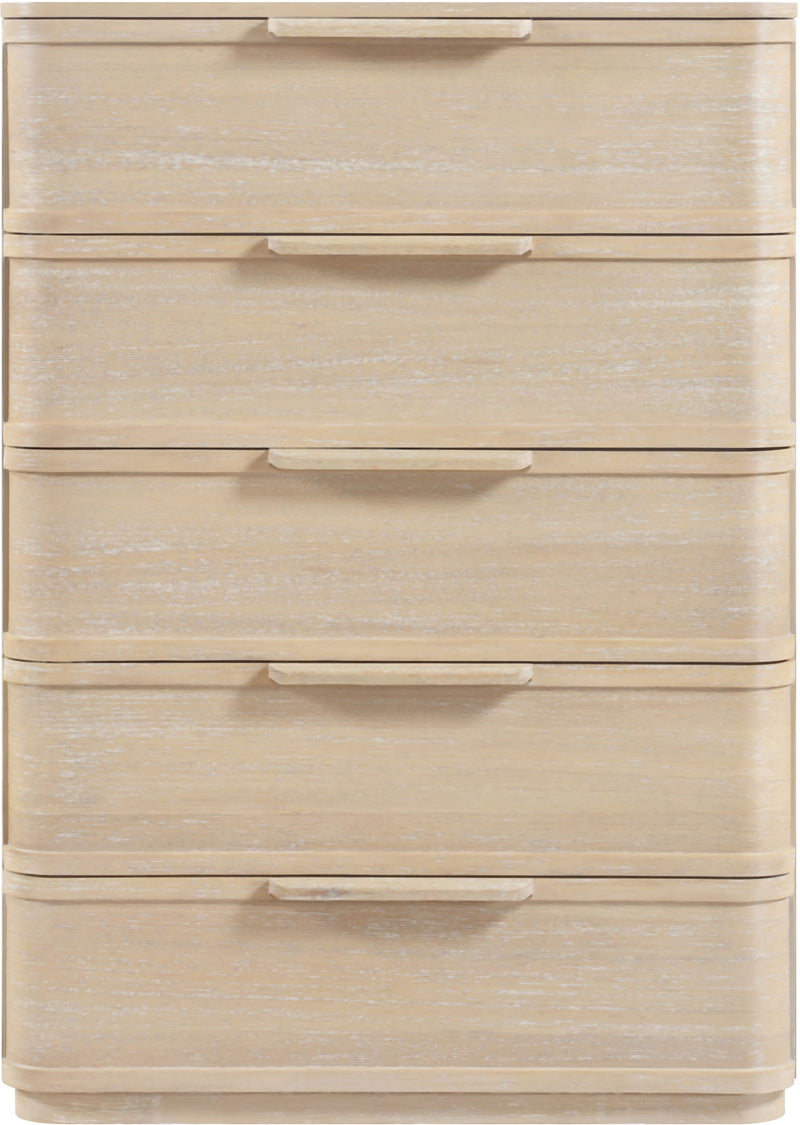Tiberio - Oak Veneer And Solid Wood Chest