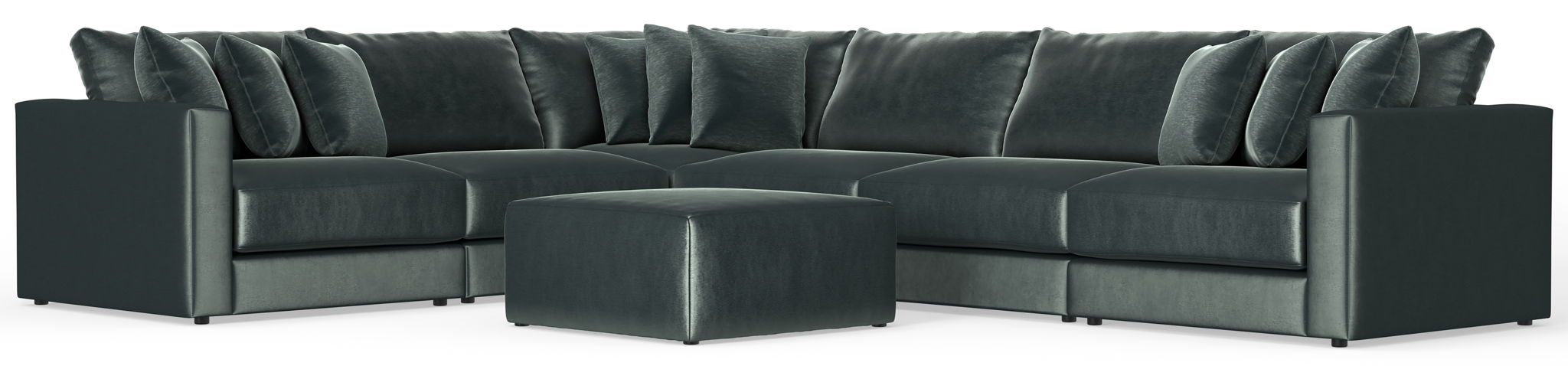 Remington - Modular Sofa And Cocktail Ottoman
